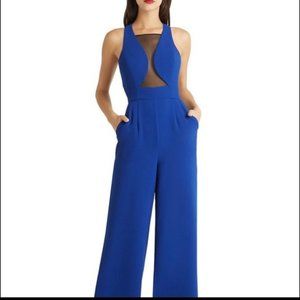 BCBGeneration royal blue jumpsuit size 10